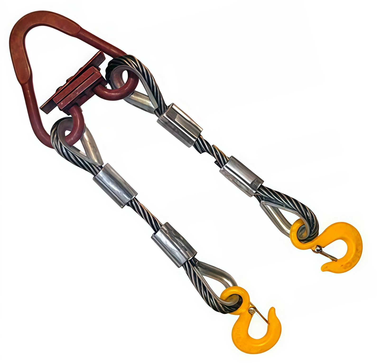 Строп канатный двухветвевой 2СК-0.63т 4м (опрессовка)