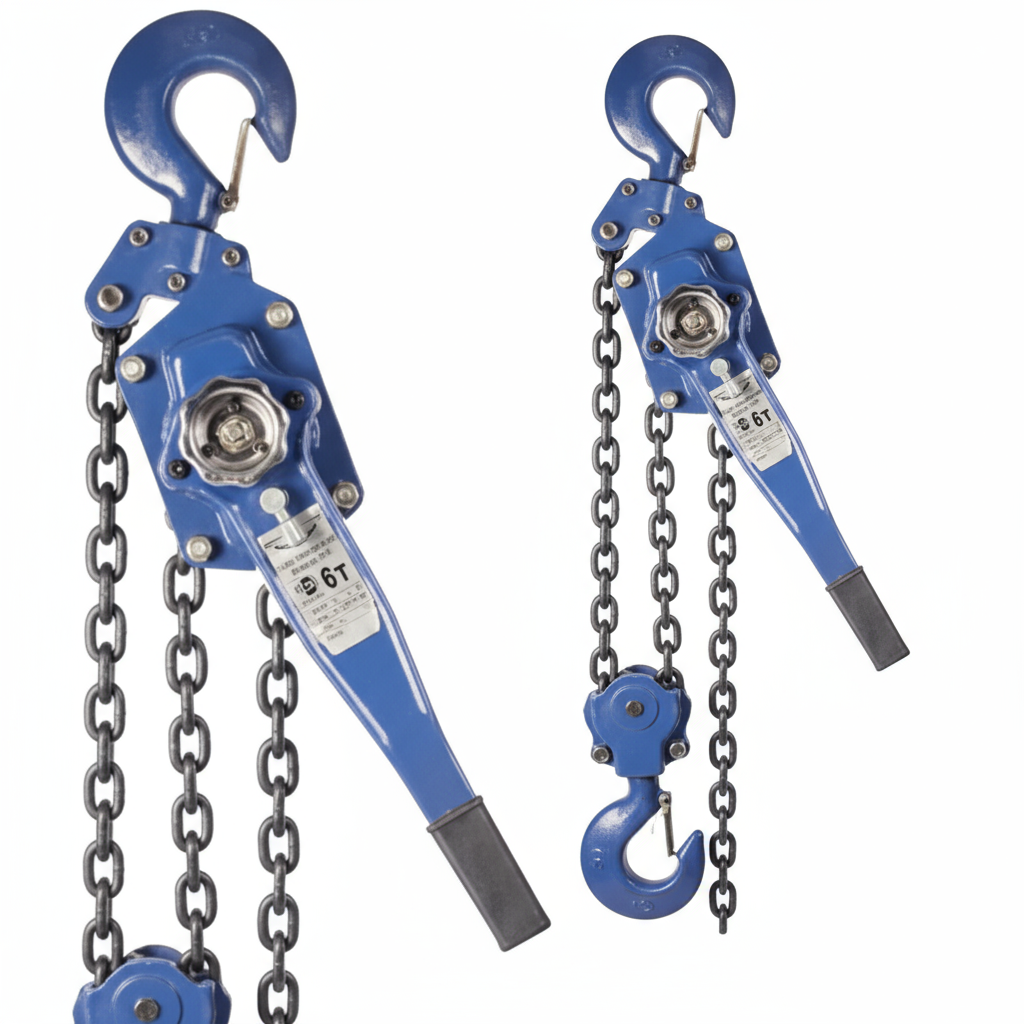 Таль рыч. цепн. ручная (премиум: запас проч. - 4х) 6 т 6 м