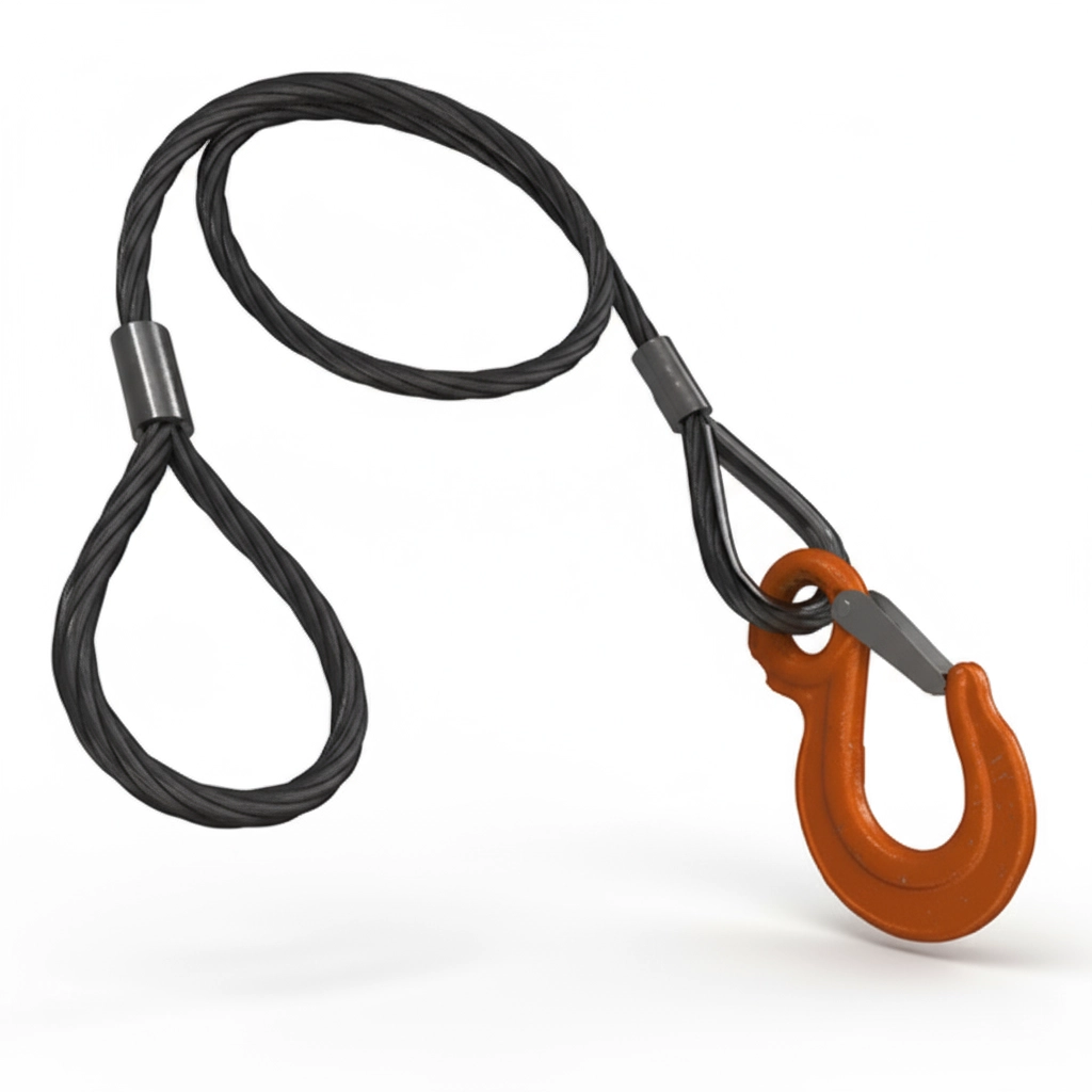 Строп канатный одноветвевой 1СК-8т 7м (опрессовка)