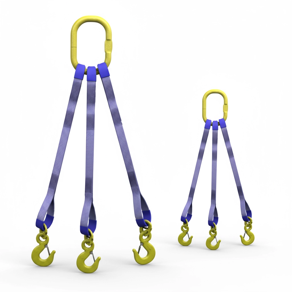 Строп текстильный трехветвевой 3СТ-6т 7м