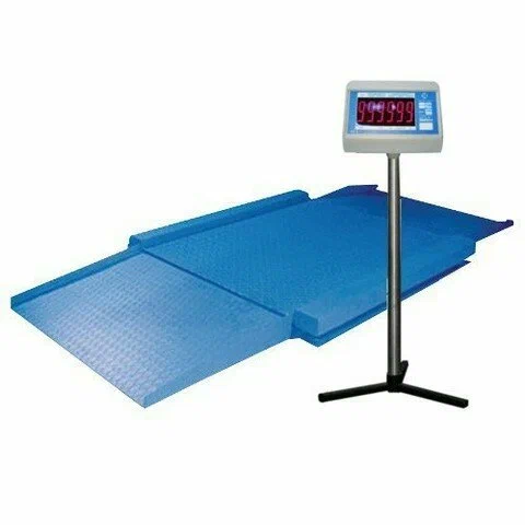 Весы платформенные С ПАНДУСОМ 1200x1200 мм 1500 кг + поверка
