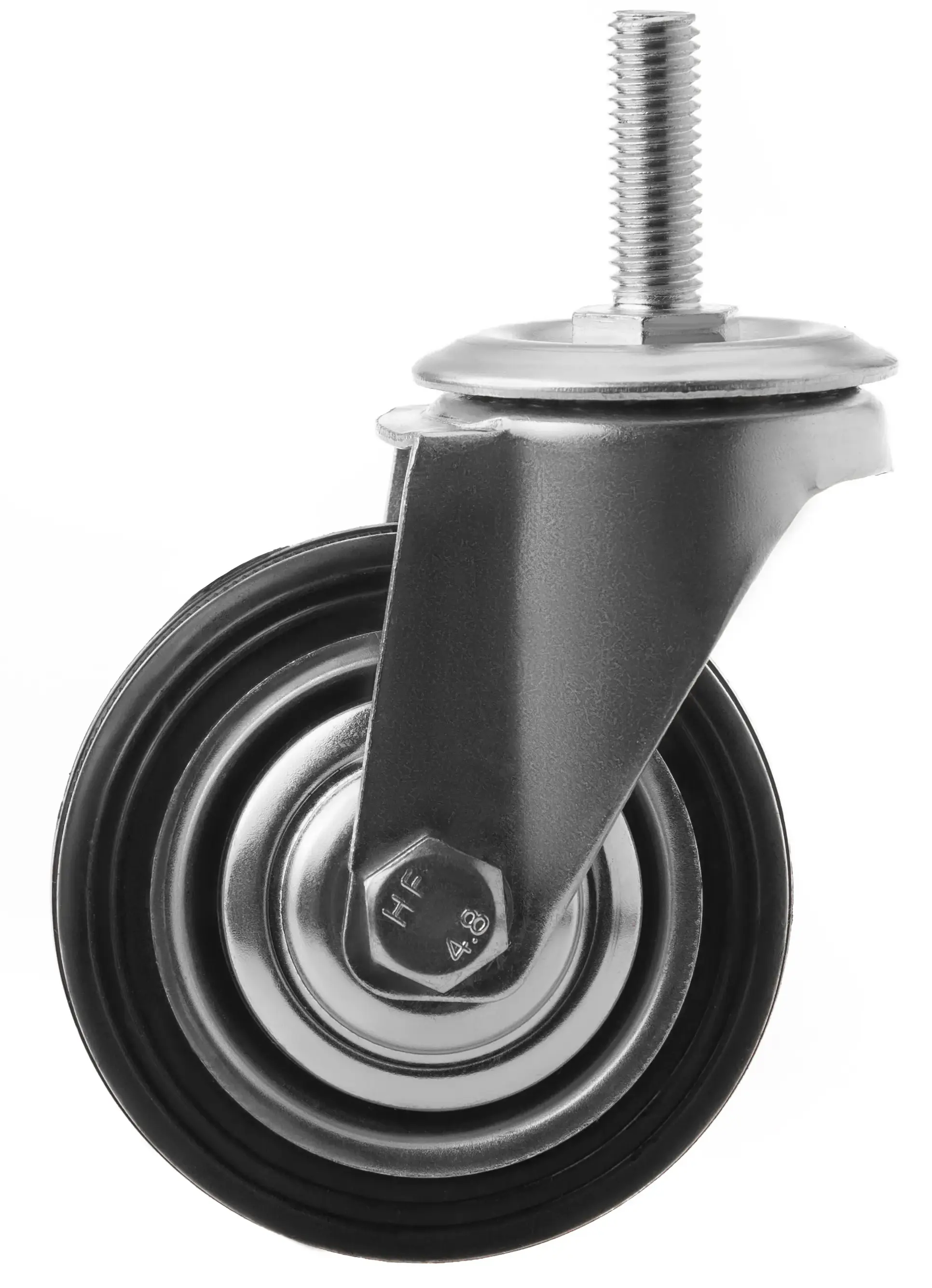 SCt 93 - Промышленное колесо 75 мм, болт М10 (поворотн., черн. рез., роликоподш.)