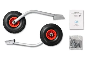 Транцевые колеса перекидные 120 кг оцинк. (надувн. дно - НДНД, колесо 260/16, №3)