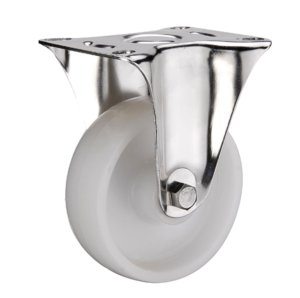 FCpn 42 - Большегрузное нейлоновое колесо 100 мм (площадка, неповоротн, роликоподш)