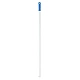 Синяя ручка для держателя мопов, 130 см, d=22 мм, алюминий - ALS285-B
