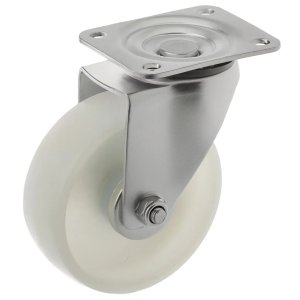 SCpn 55w - Большегрузное нейлоновое колесо 125 мм (площадка, поворотн, роликоподш)